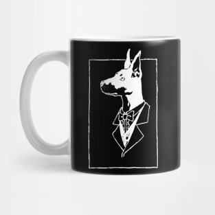 Dobermans Man Gentleman Mug